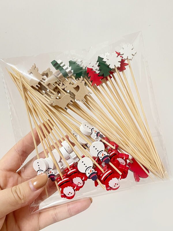 Christmas Bamboo Skewers - 图片 4